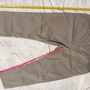 AG Adriano Goldschmied Men's Khaki Straight-Leg Chinos